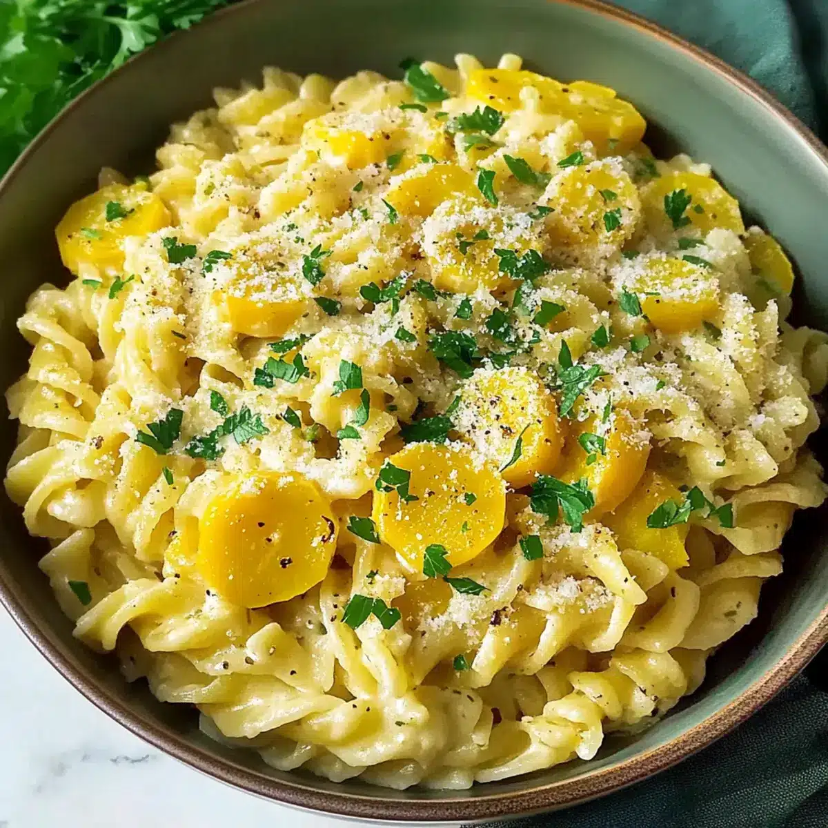 Best Yellow Squash Pasta