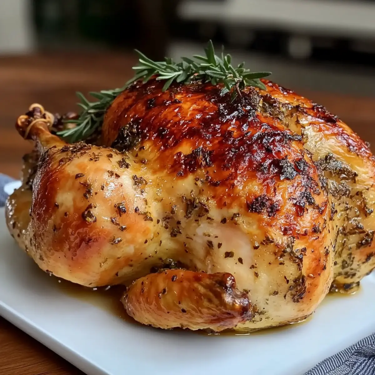 Juicy Whole Chicken Roast
