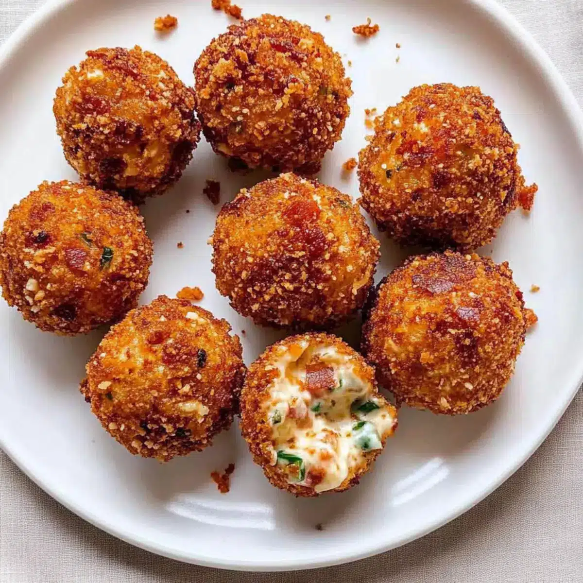 Bacon Jalapeño Popper Cheese Balls