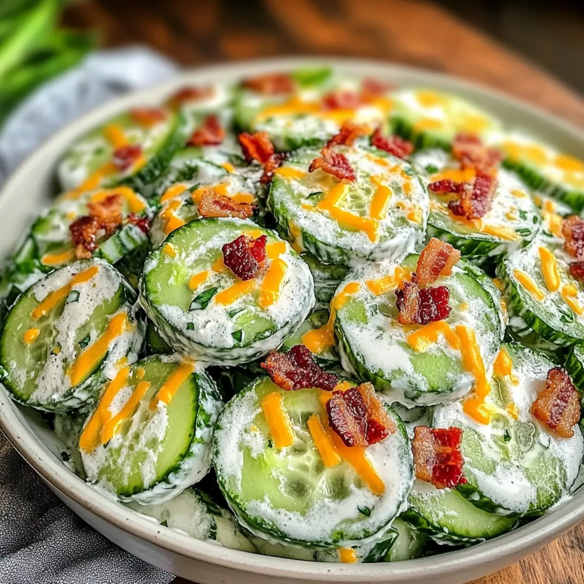 Cucumber Ranch Crack Salad