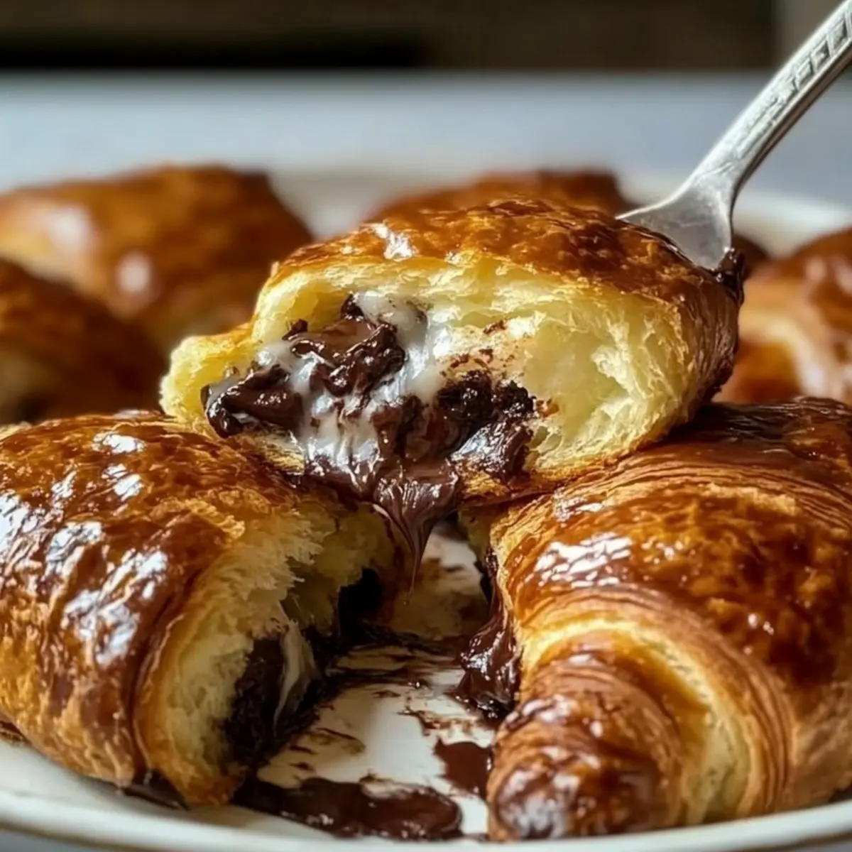 Chocolate Chip Croissants