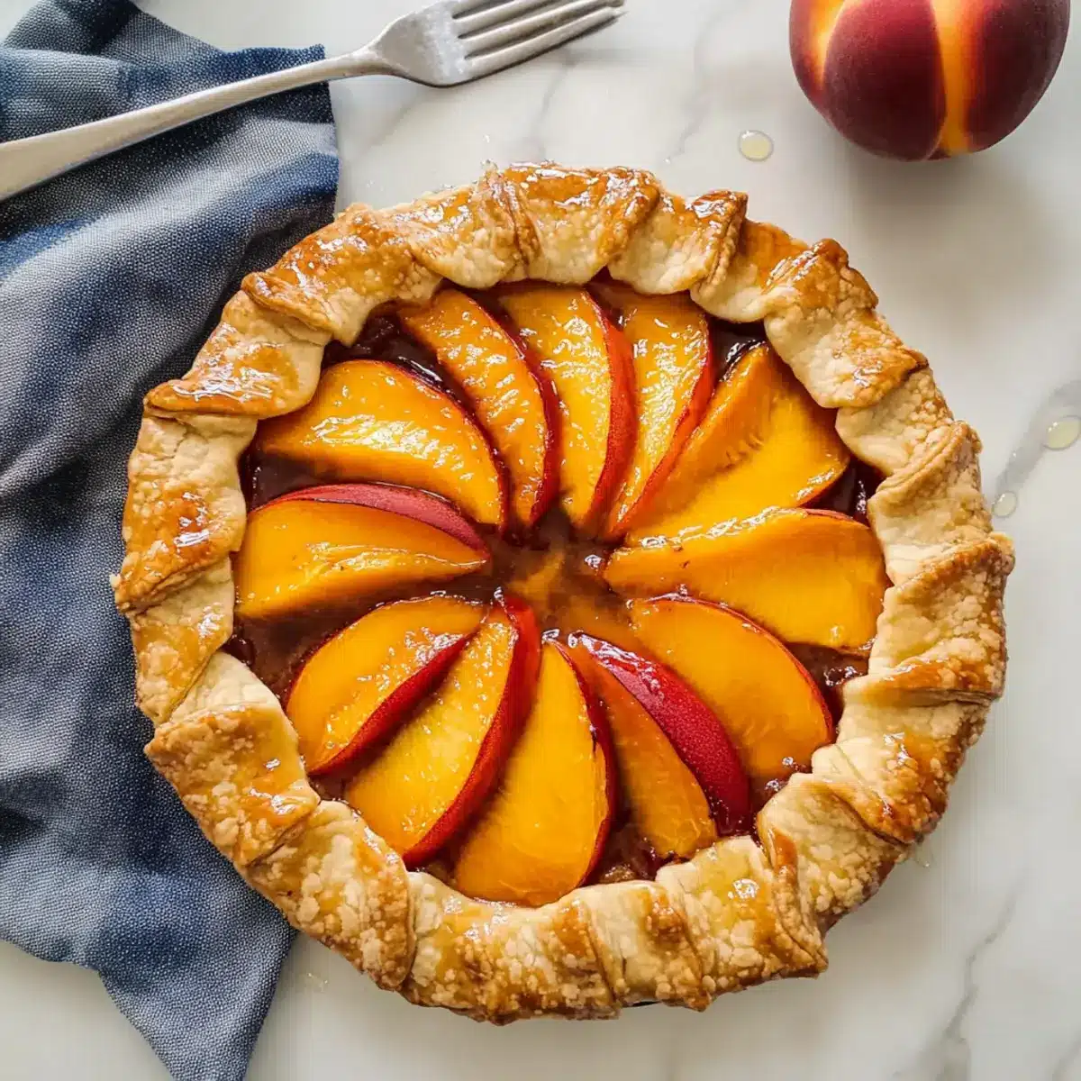 Peach Galette