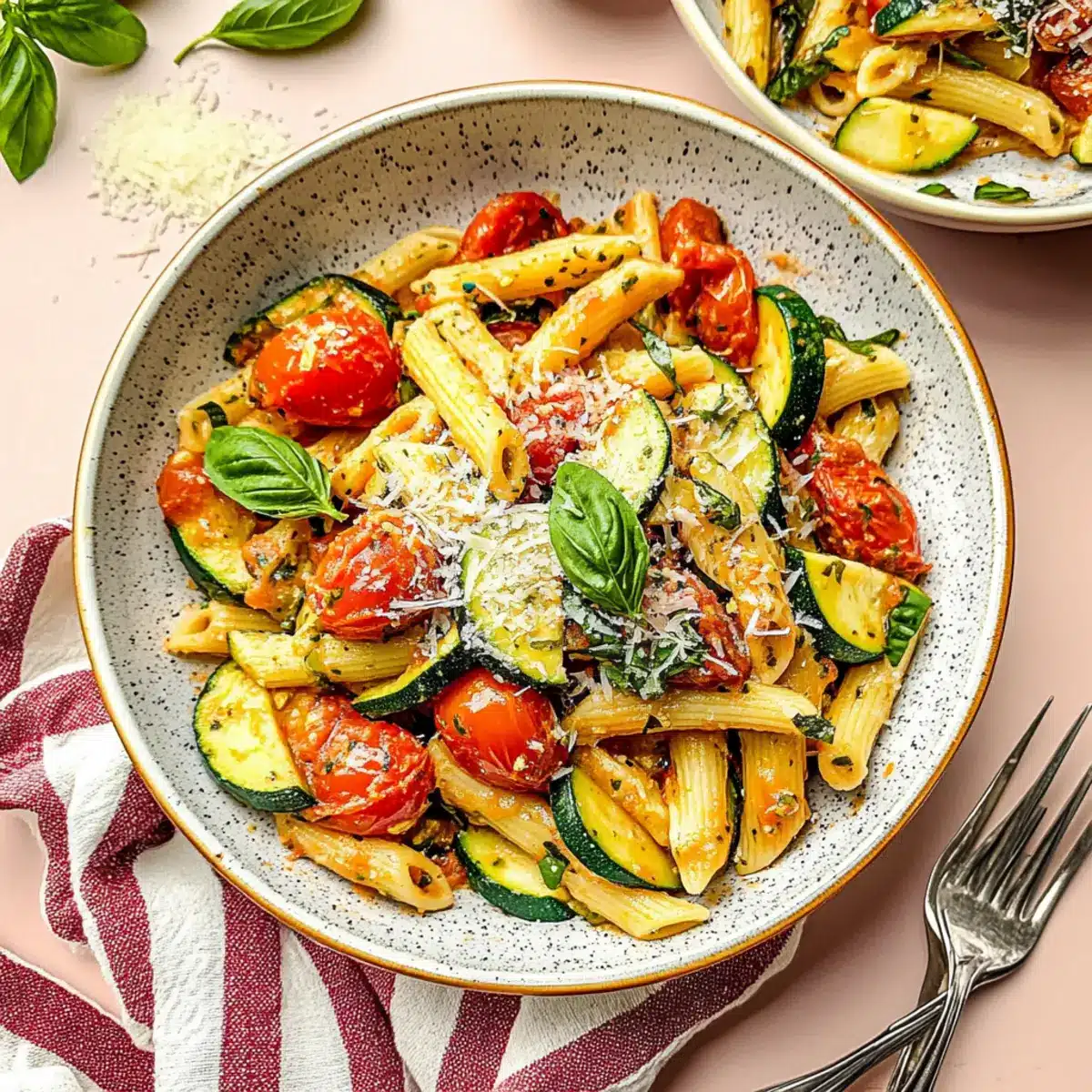 Tomato Zucchini Pasta