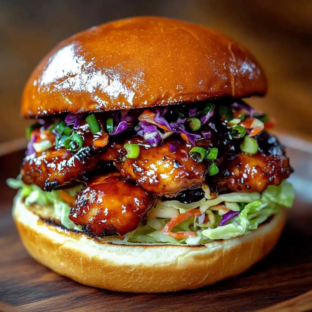 Korean BBQ Chicken Sandwich