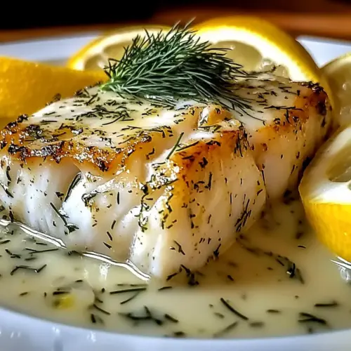 Lemon Dill Baked Cod