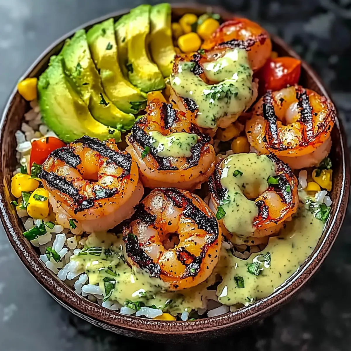 Grilled Shrimp Bowl