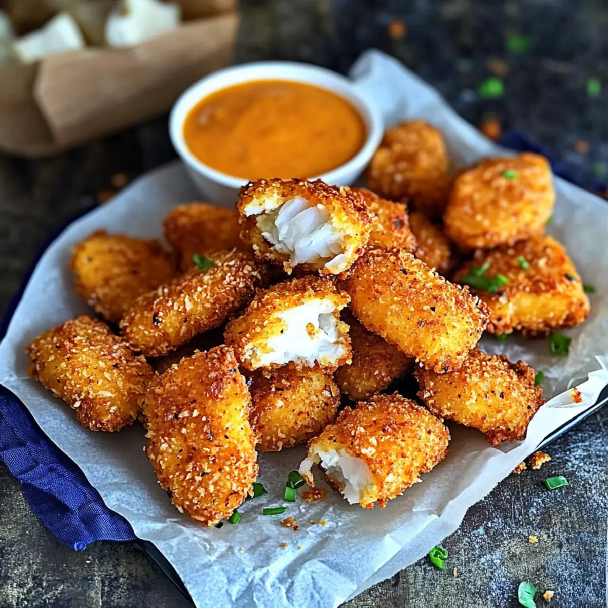 Spicy Fish Nuggets