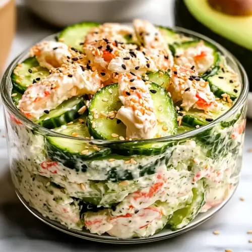 California Roll Cucumber Salad