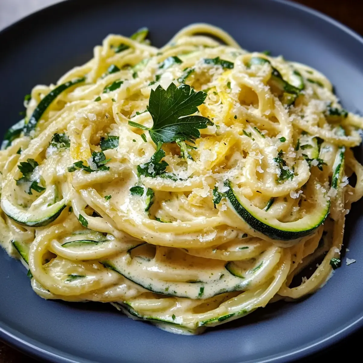 Lemon Zucchini Pasta