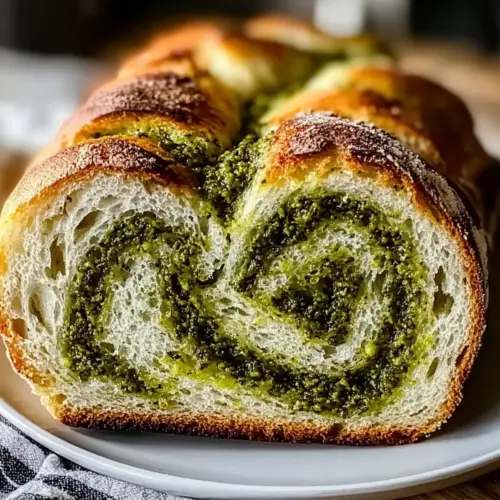 Pesto Swirl Bread