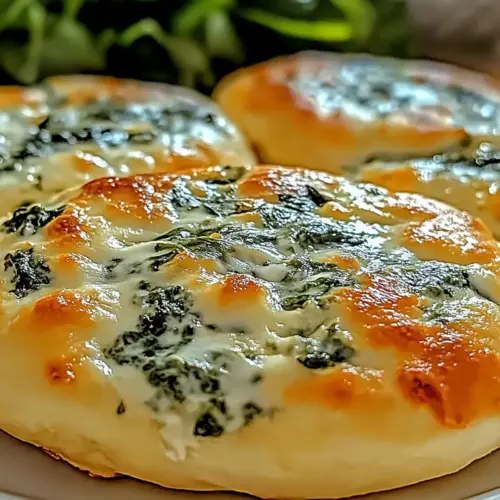 Easy Spinach Cottage Cheese Flagels