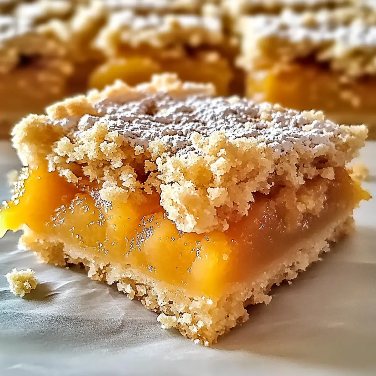 Apricot Shortbread Bars Recipe