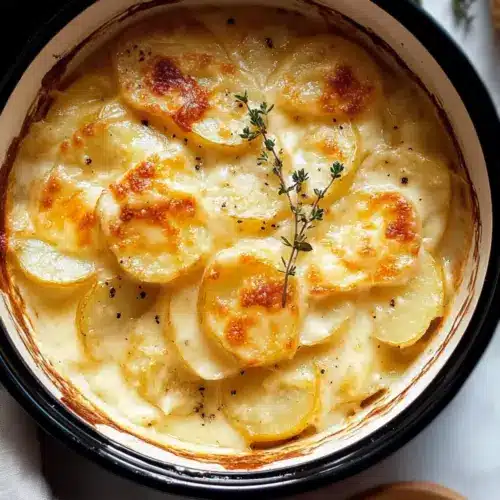Slow Cooker Scalloped Potatoes
