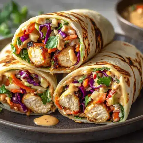 Thai Chicken Wrap