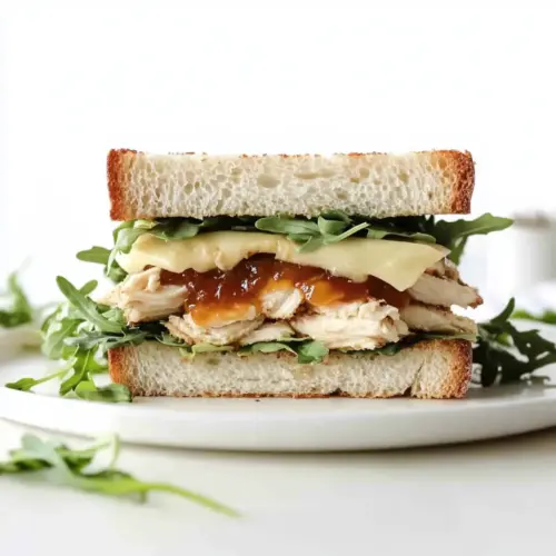 Apricot Brie Chicken Sandwiches