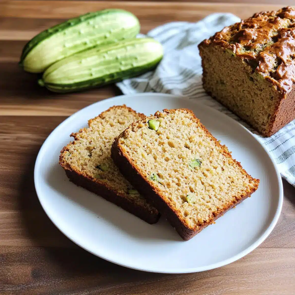 Great-Grandma’s Cucumber Bread