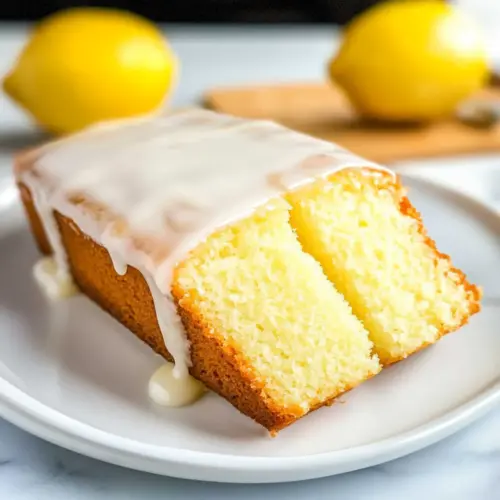 Moist Lemon Cake Recipe