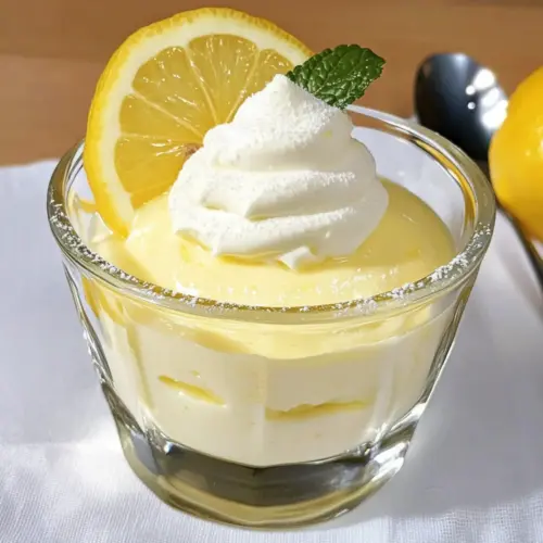 Fresh Lemon Mousse
