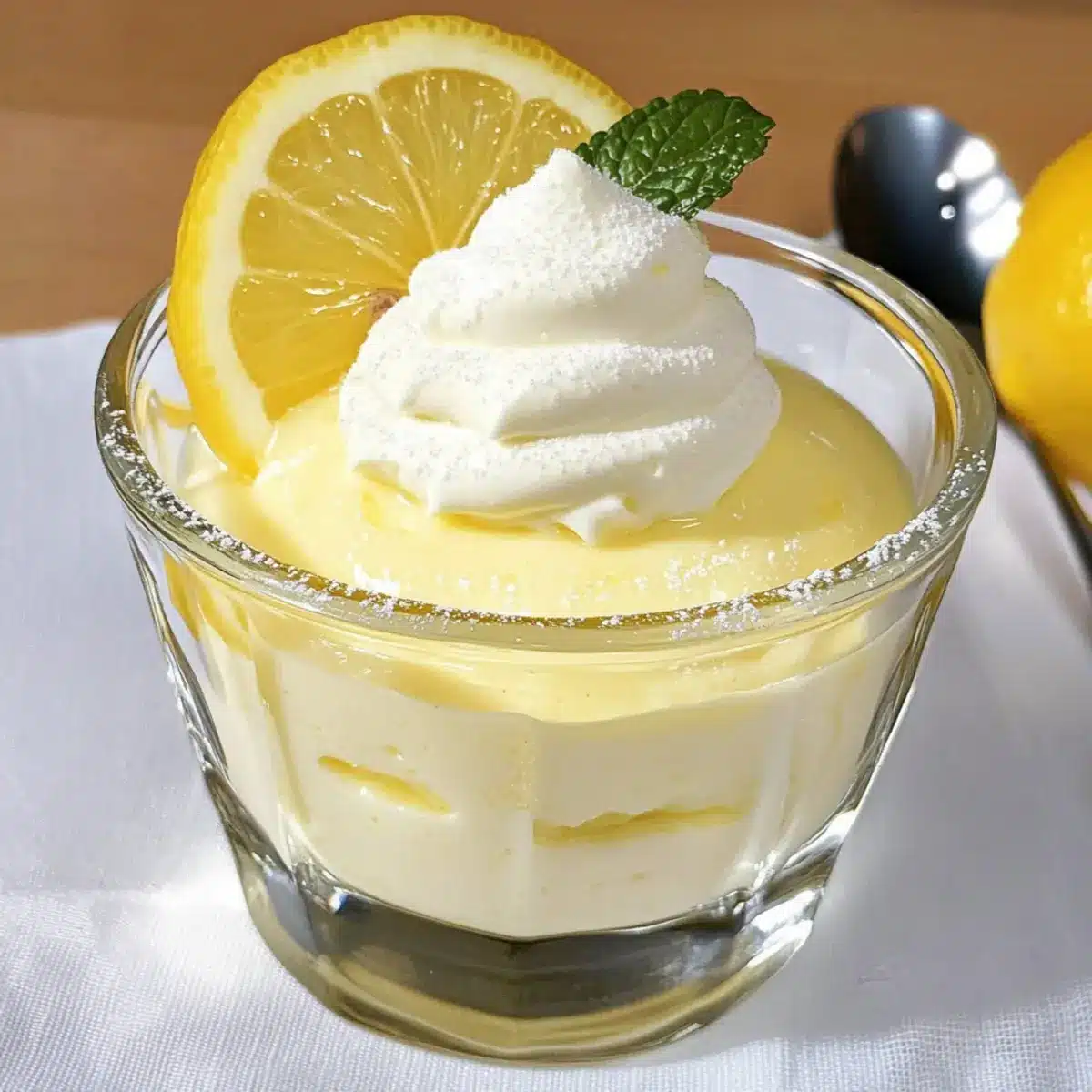 Fresh Lemon Mousse