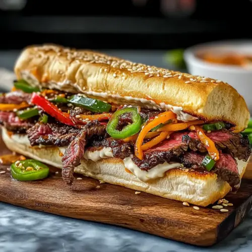 Korean Steak Sandwich