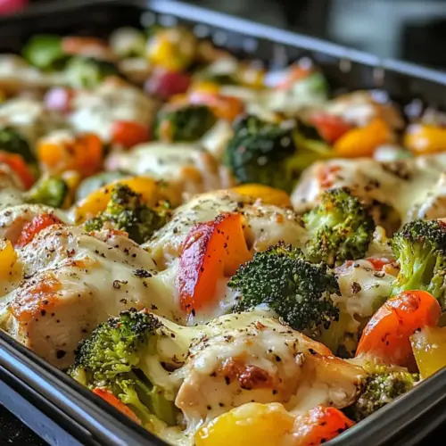 Flavor-Packed Chicken Veggie Bake