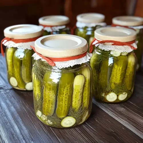 Garlic Dill Pickles Recipe