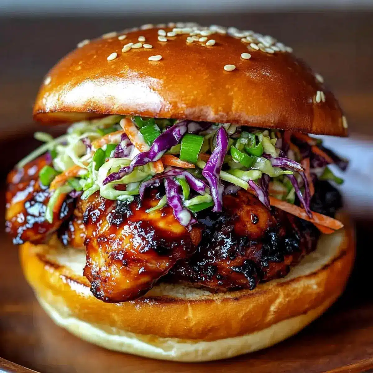 Korean BBQ Chicken Sandwich