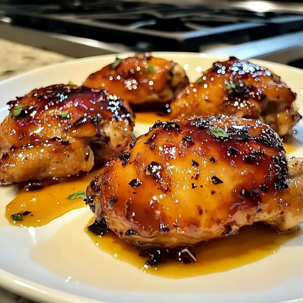 Peach Glazed Chicken