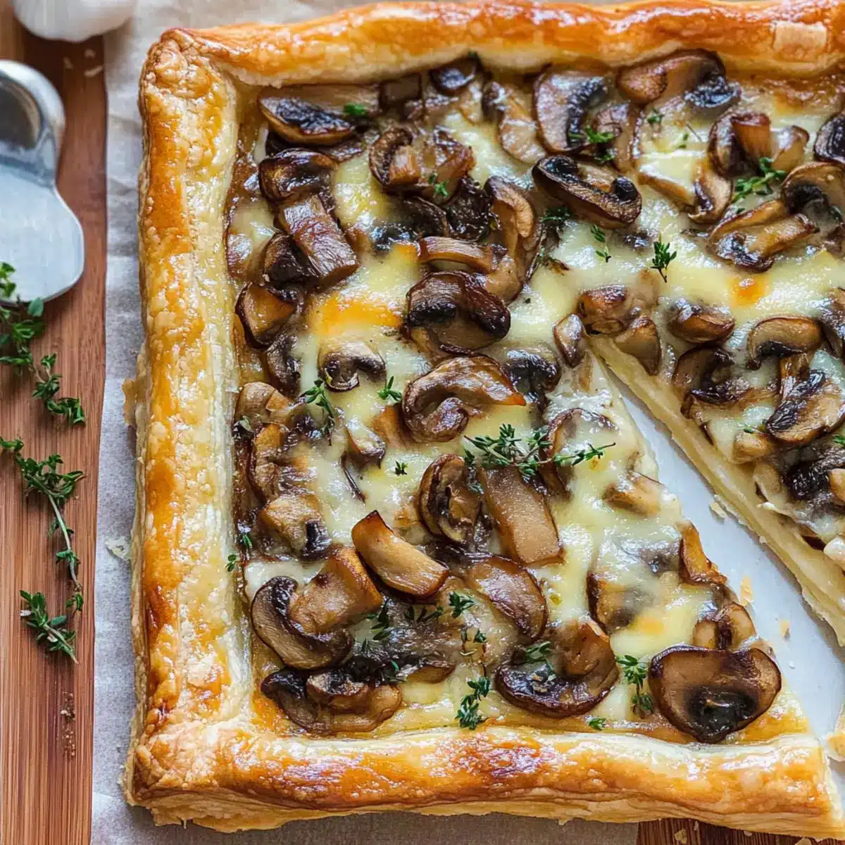 Mushroom Tart