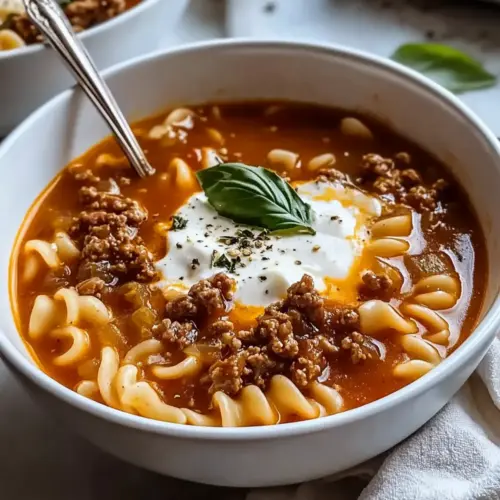 Delicious Lasagna Soup