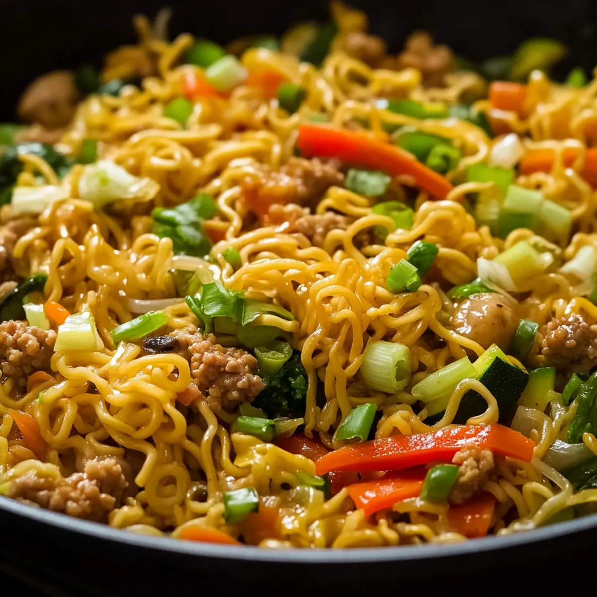 Egg Roll Ramen Skillet