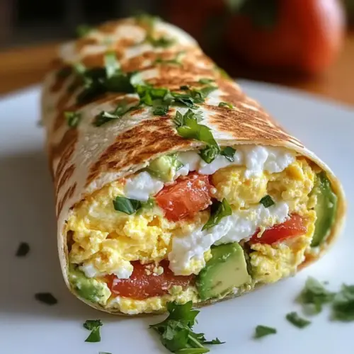 High-Protein Breakfast Wrap