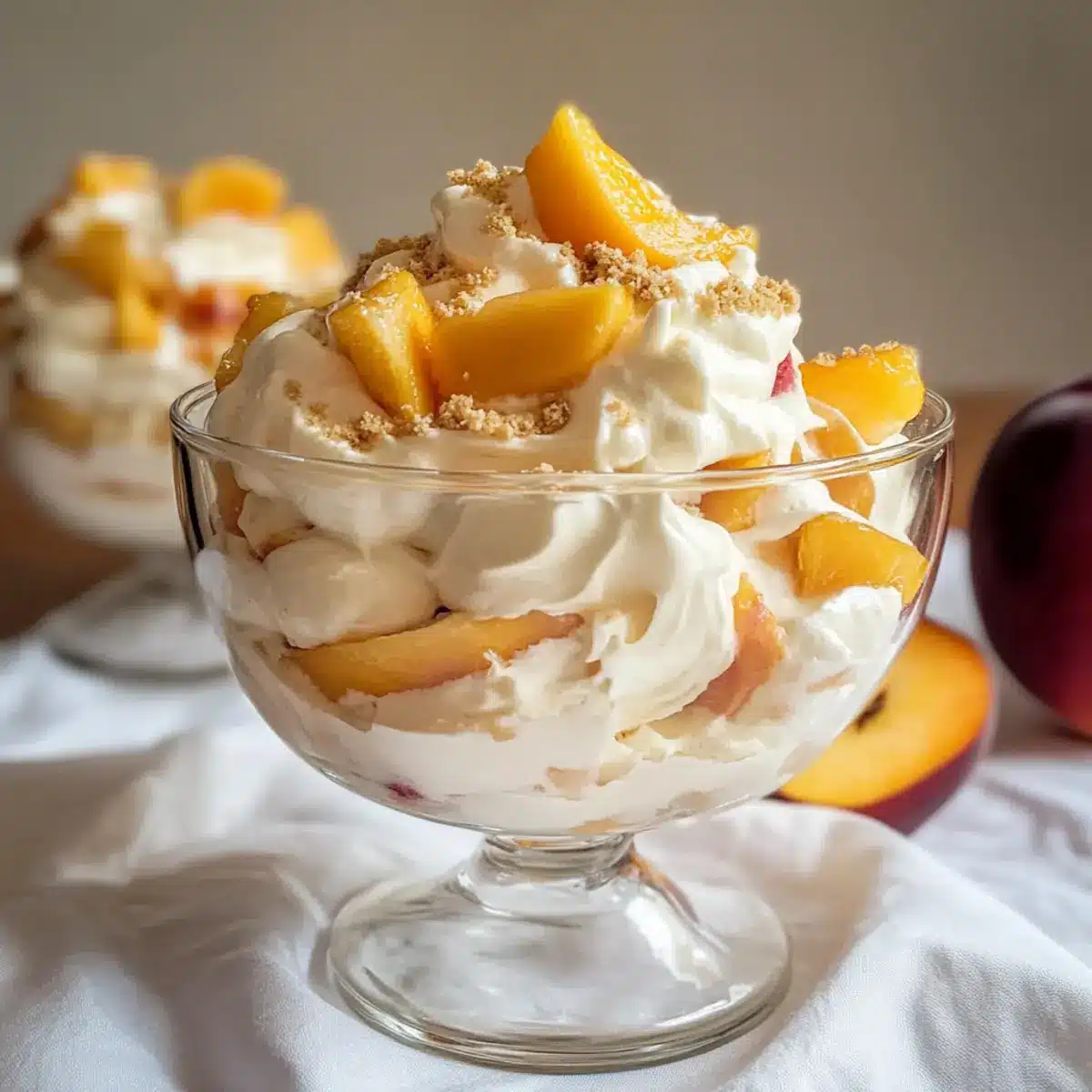 Peach Cheesecake Fluff